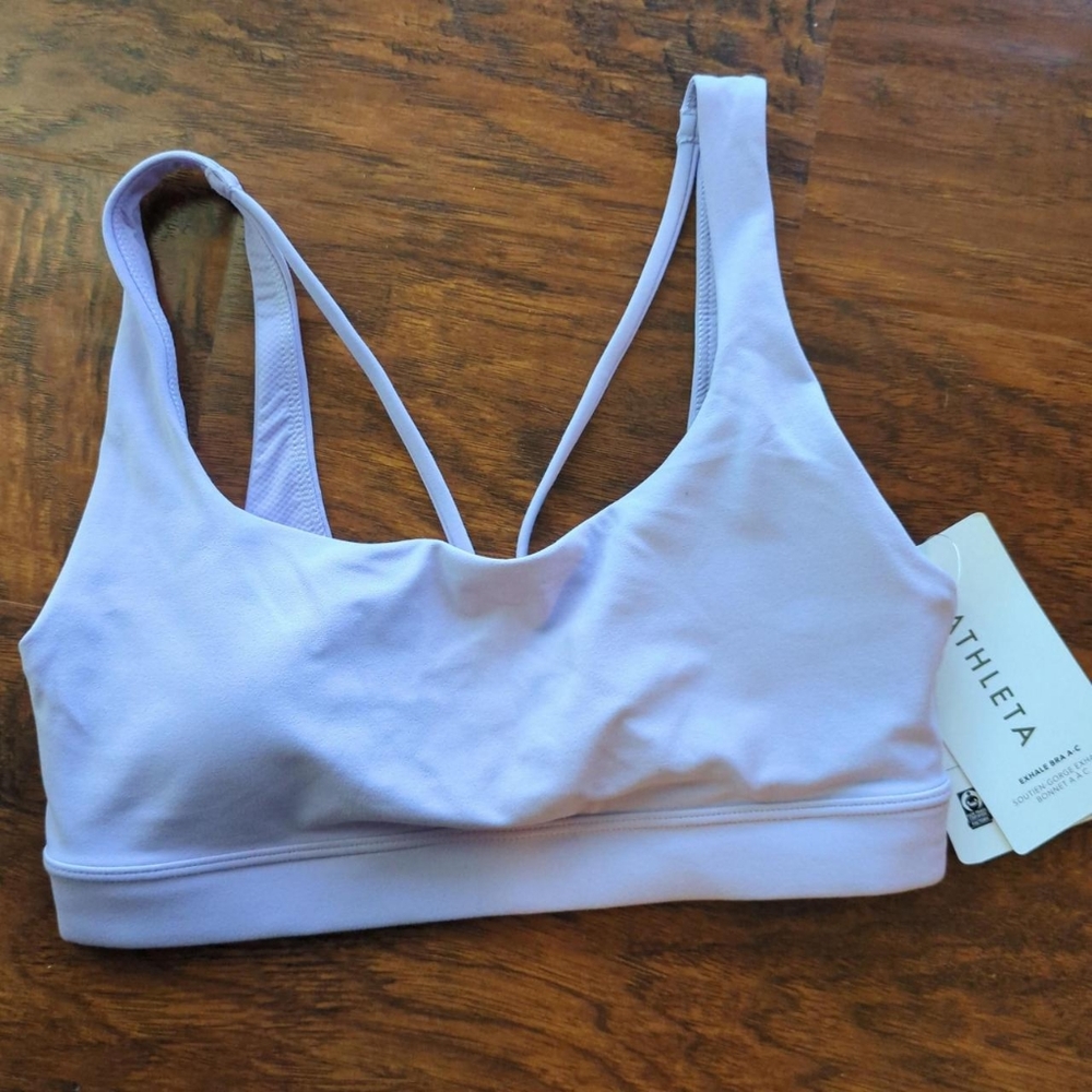 Lavender never worn sports bra size small